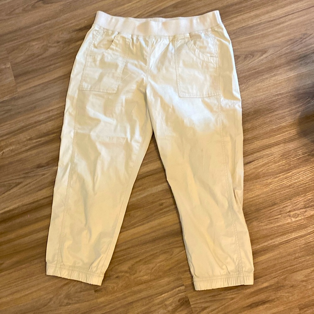Chicos size‎ 1 cropped cotton pull on pants